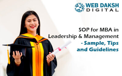 SOP for MBA in Leadership and Management- Sample, Tips and Guidelines