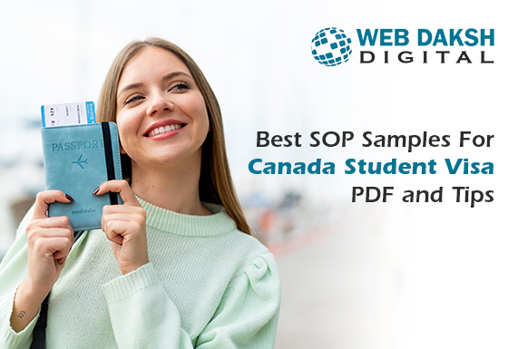 Best SOP Samples For Canada Student Visa PDF and Tips Banner